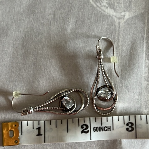 Or Paz white topaz earrings - Picture 3 of 5